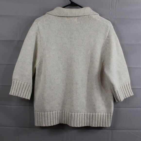 DISSH Cream V-Neck Sweater - Picture 8 of 13